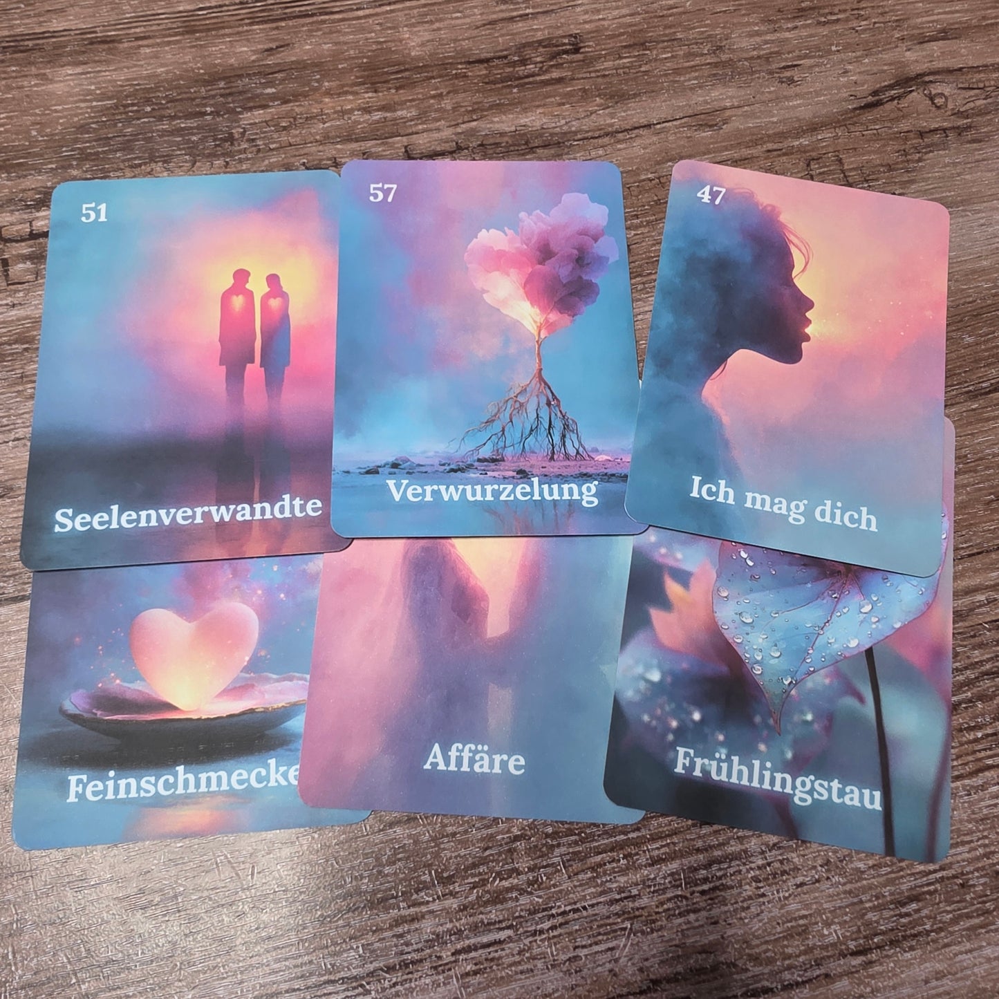 Herzensgeflüster Orakelkarten mit Begleitbuch