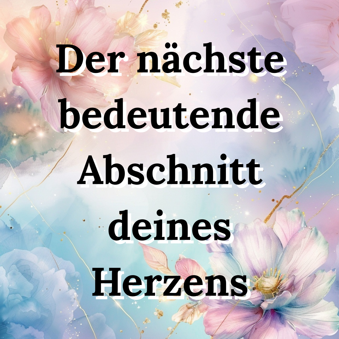 Der nächste bedeutende Abschnitt deines Herzens ca. 60 Minuten Videoaufzeichnung