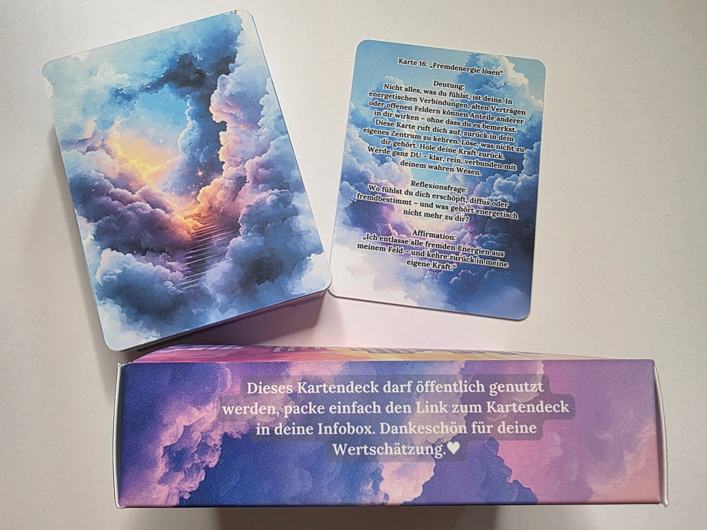 Karma Botschaften aus dem Universum - 64 Orakelkarten