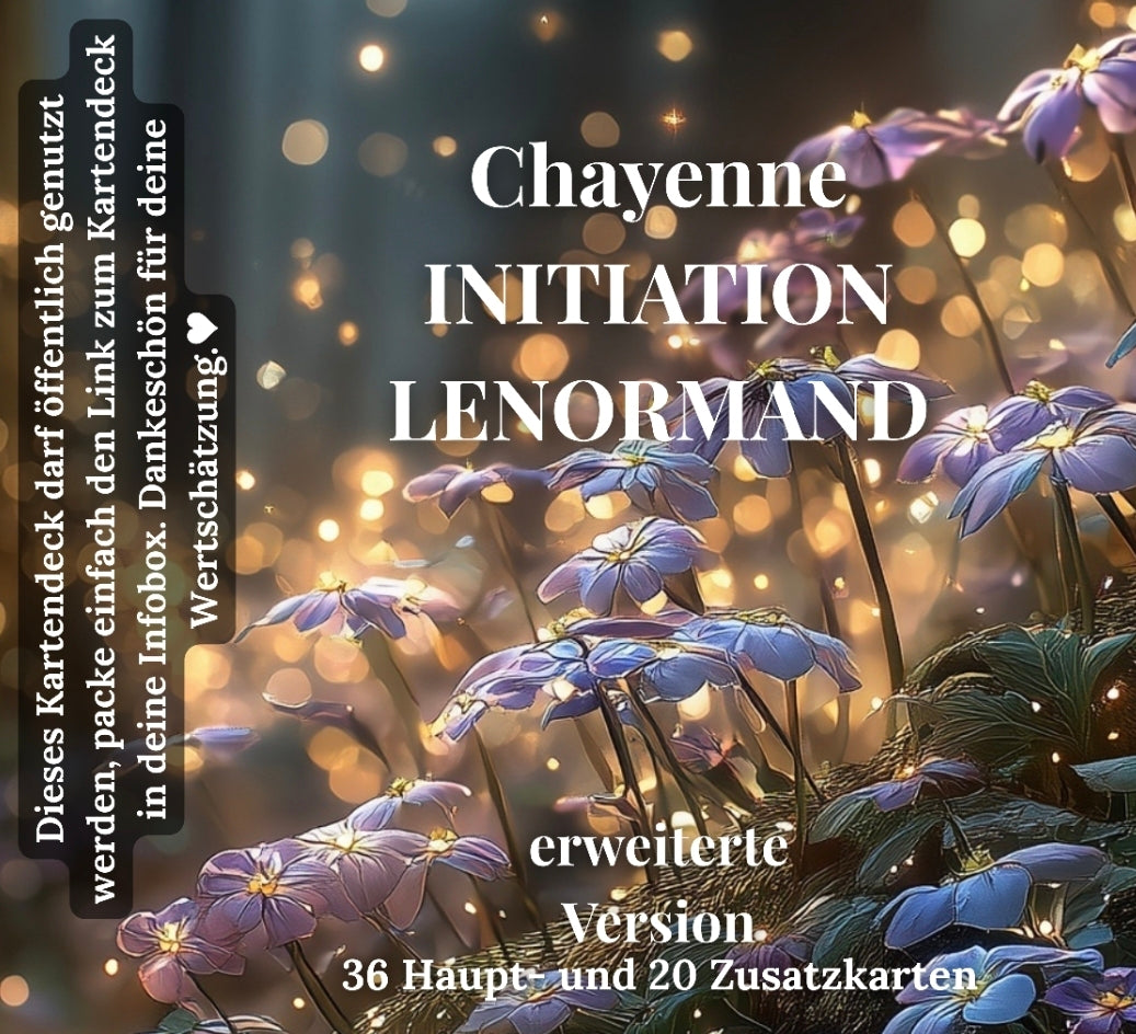 INITIATION Lenormand matt