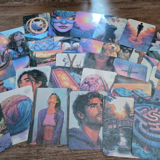 Sternennacht Lenormand holografisch