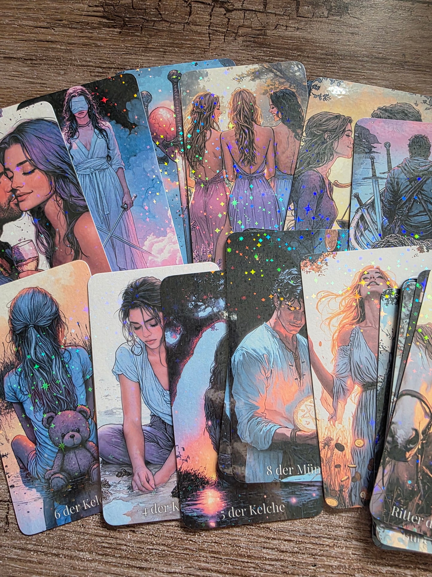 Sternennacht Tarot holografische Version