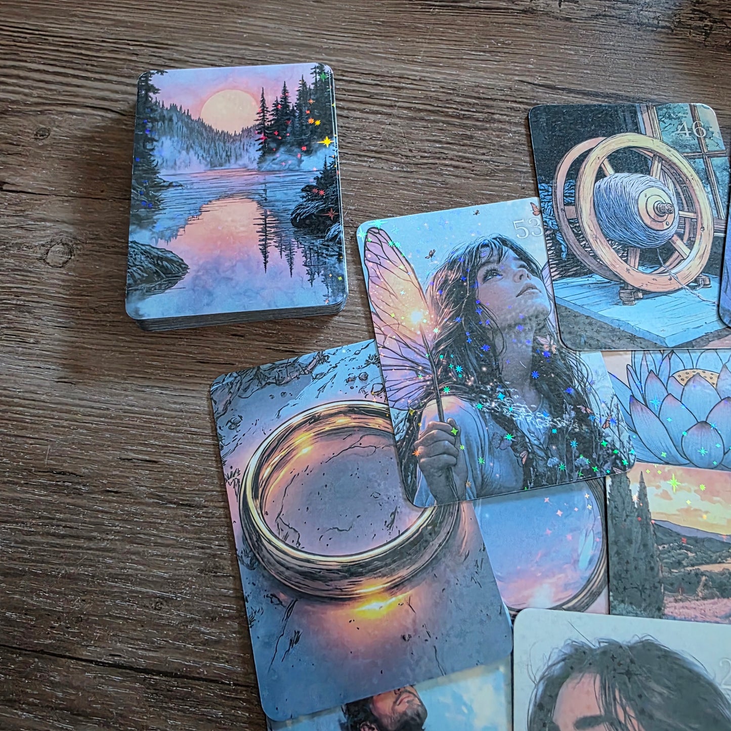 Sternennacht Lenormand holografisch