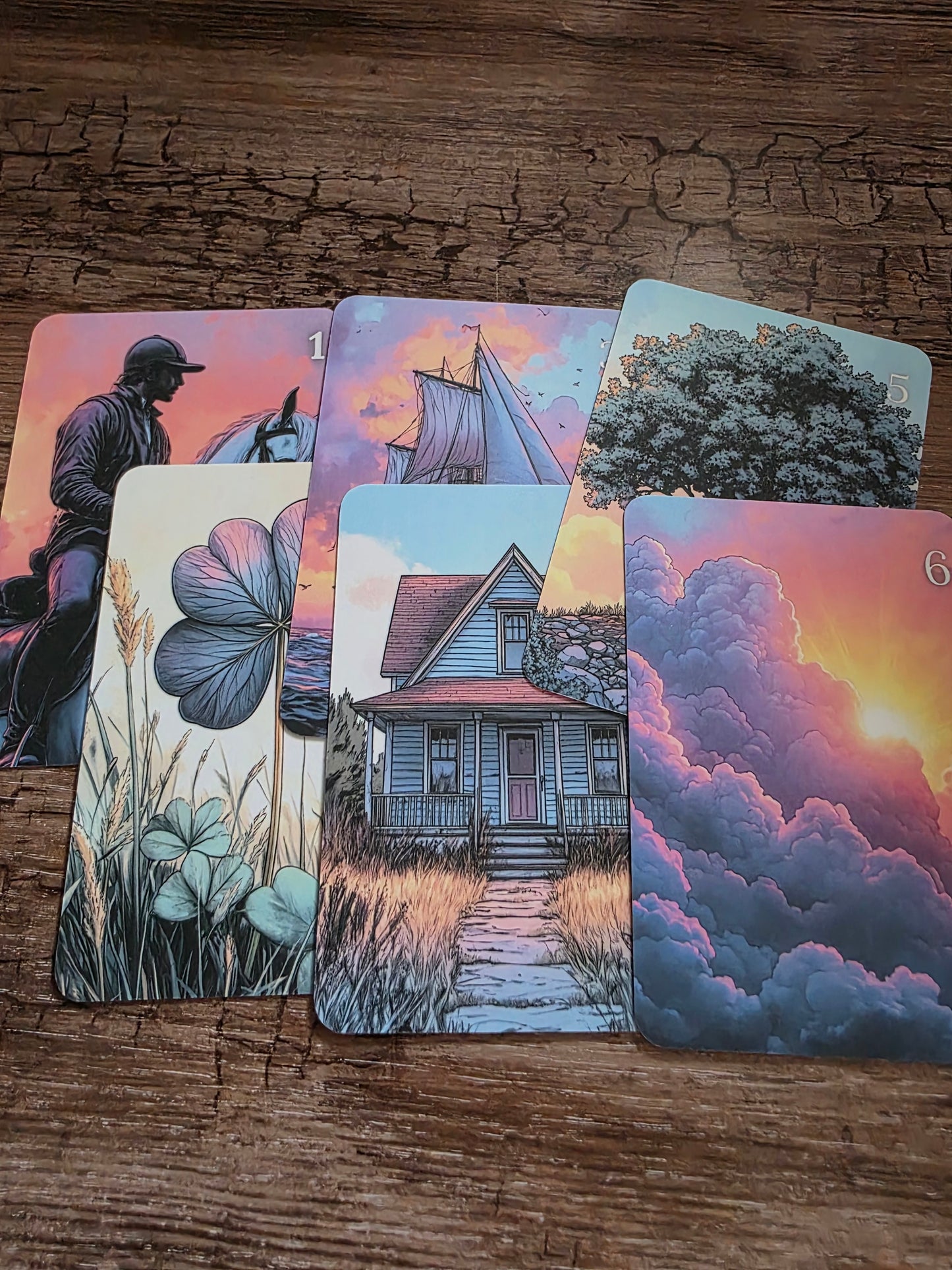 Sternennacht Lenormand matt