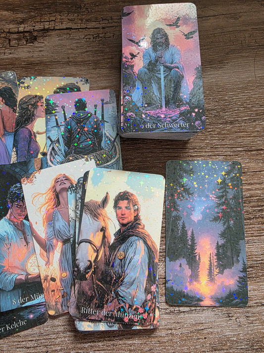 Sternennacht Tarot holografische Version