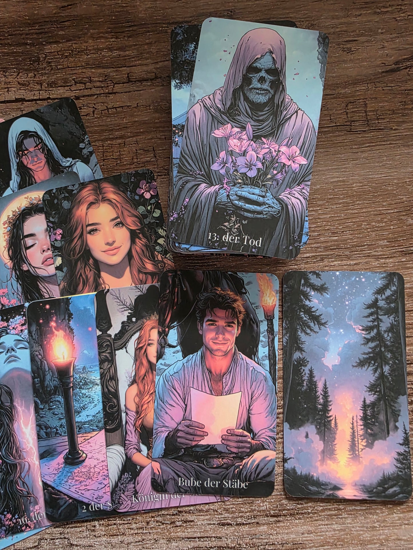 Sternennacht Tarot matte Version